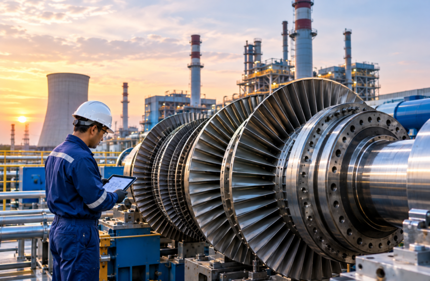 Power Plant Turbine Maintenance: A Practical Guide to Performance, Inspection, and Reliability